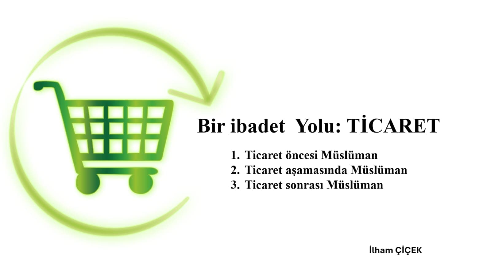 Ticaret- Bir İbadet Yolu – Alışverişin Üç Hali